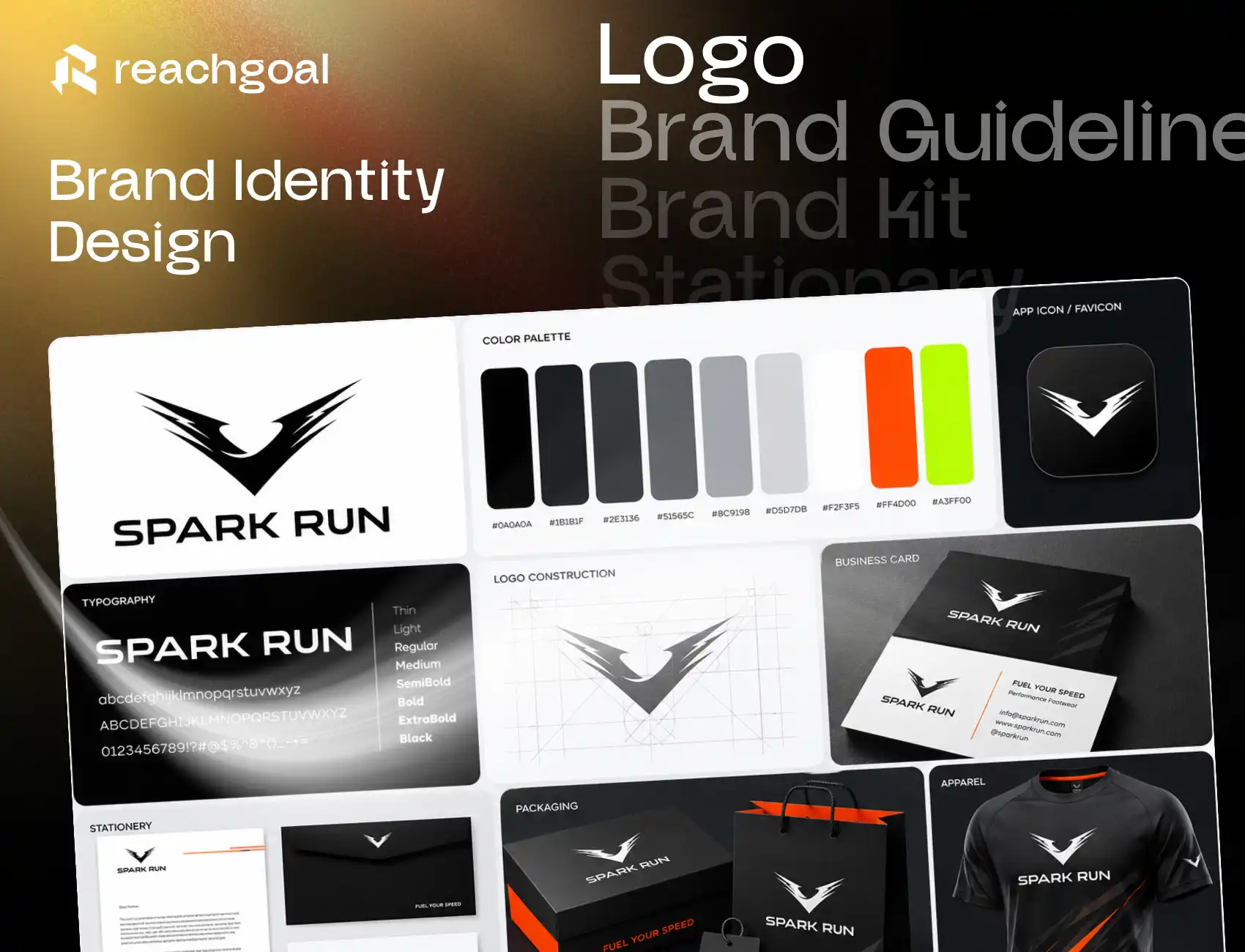 Brand Identity Design — Reach Goal